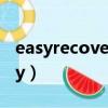 easyrecovery數據恢復軟件（easy recovery）