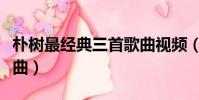 樸樹最經典三首歌曲視頻(樸樹最經典三首歌曲)