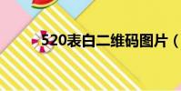 520表白二維碼圖片(520 表白)