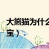 大熊貓為什么是國寶動物（大熊貓為什么是國寶）
