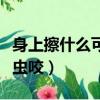 身上擦什么可以防臭蟲咬（身上抹什么能防臭蟲咬）