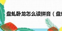 盤虬臥龍怎么讀拼音(盤虬臥龍的讀音)