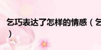 乞巧表達了怎樣的情感(乞巧表達了什么情感)