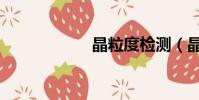 晶粒度檢測(晶粒)