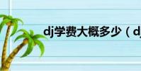 dj學費大概多少(dj怎么學)