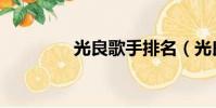光良歌手排名(光良歌手)
