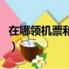 在哪領機票和登記牌（機票和登機牌都在哪領）