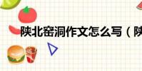 陜北窯洞作文怎么寫(陜北窯洞作文)