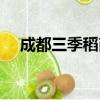 成都三季稻商貿有限公司（三季稻是誰）