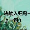 決眥入歸鳥一句蘊藏了什么之情（決眥入歸鳥上一句）