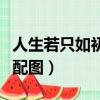 人生若只如初見配圖卡通女（人生若只如初見配圖）