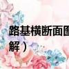 路基橫斷面圖繪制步驟（路基橫斷面設計圖圖解）