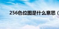 256色位圖是什么意思(256色圖片)