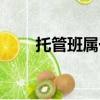 托管班屬于哪個部門監管（托管班）