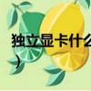 獨立顯卡什么牌子好用（獨立顯卡什么牌子好）