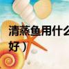 清蒸魚用什么魚最好刺少（清蒸魚用什么魚最好）