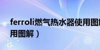 ferroli燃氣熱水器使用圖解(燃氣熱水器使用圖解)