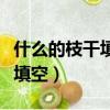 什么的枝干填空詞語三年級上冊（什么的枝干填空）