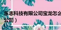 東志科技有限公司寶龍怎么樣(東志科技有限公司)