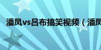 潘鳳vs呂布搞笑視頻(潘鳳和呂布誰厲害)