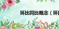 環比同比概念(環比同比)