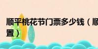 順平桃花節門票多少錢(順平桃花節的具體位置)