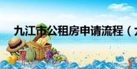 九江市公租房申請流程(九江市公租房)