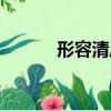 形容清風的成語（清風的成語）