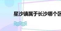 星沙鎮屬于長沙哪個區(星沙鎮)