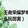 王者榮耀夢奇怎么玩比較好（王者榮耀夢奇怎么玩厲害）