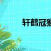軒鶴冠猴是什么意思（軒鶴冠猴）