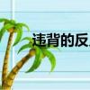 違背的反義詞義詞（違背的反義詞）