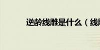 逆齡線雕是什么(線雕是什么)