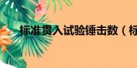 標準貫入試驗錘擊數(標準貫入試驗)