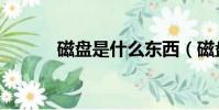 磁盤是什么東西(磁盤是什么)