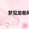夢見龍卷風是什么預兆（夢見龍卷風）