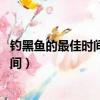 釣黑魚的最佳時間 釣黑魚的最佳時間幾點（釣黑魚的最佳時間）