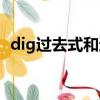 dig過去式和過去分詞是什么（dig過去式）