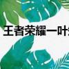 王者榮耀一葉知秋頭像（王者榮耀一葉知秋）