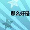 那么好是什么歌（那么好喊麥歌詞）