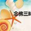 念佛三昧是什么樣子（念佛三昧）