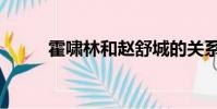 霍嘯林和趙舒城的關系(霍嘯林)