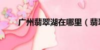廣州翡翠湖在哪里(翡翠湖在哪里)