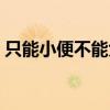 只能小便不能大便的成語（只準小便猜成語）