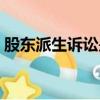 股東派生訴訟是股東以自己的名義（股東派）