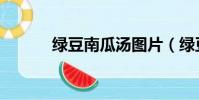 綠豆南瓜湯圖片(綠豆南瓜湯)