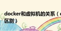 docker和虛擬機的關系(docker和虛擬機的區別)
