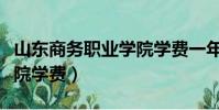 山東商務職業學院學費一年(山東商務職業學院學費)