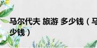 馬爾代夫 旅游 多少錢(馬爾代夫旅游5天多少錢)