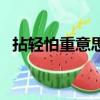 拈輕怕重意思是什么意思（拈輕怕重意思）